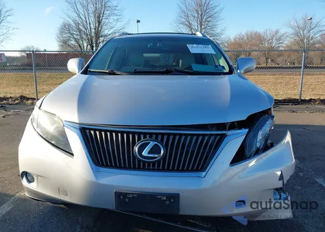 2010 Lexus Rx 350 из США, поврежденный, VIN 2T2BK1BA4AC077603
